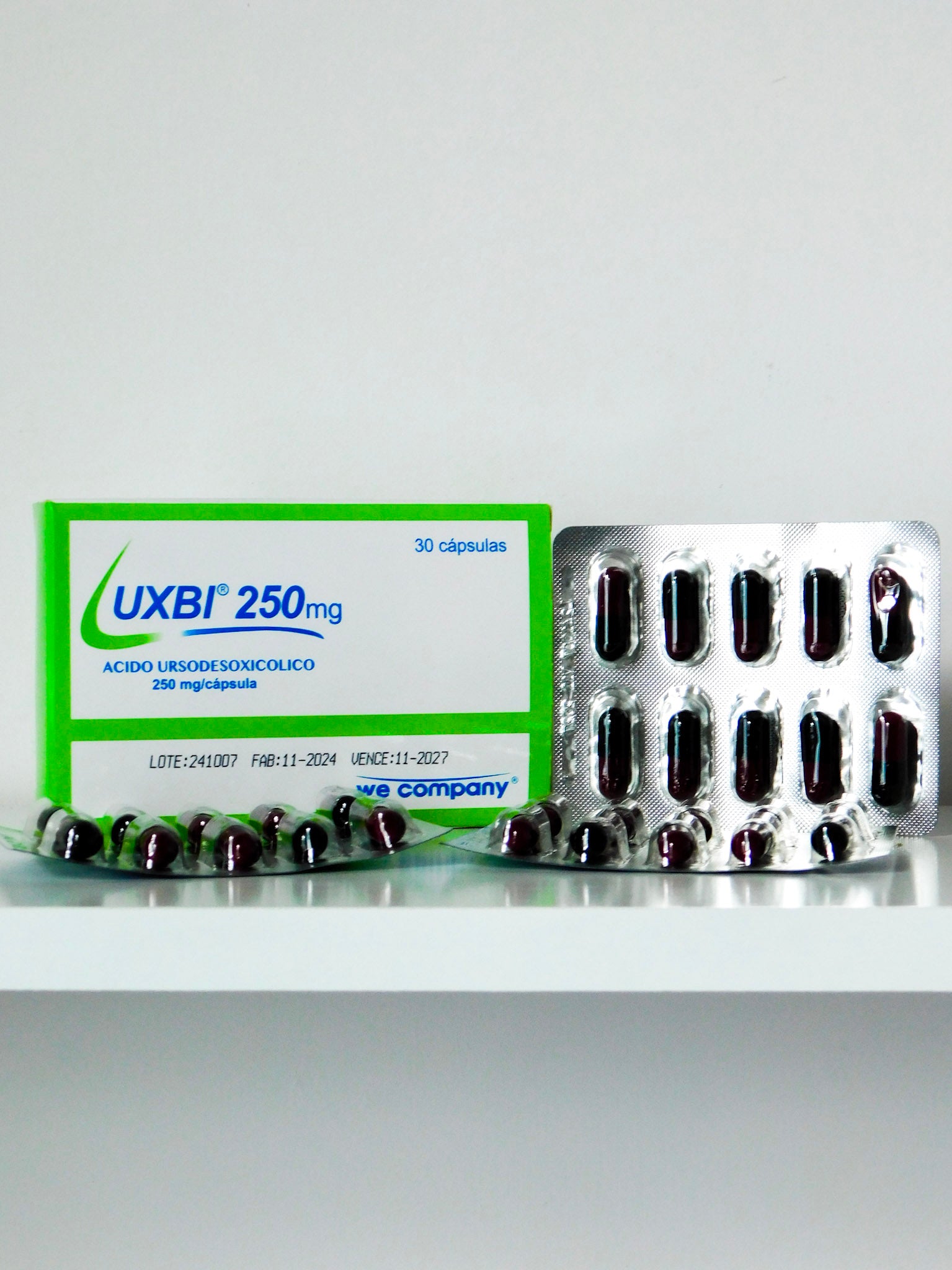Uxbi 250MG*30 Capsulas