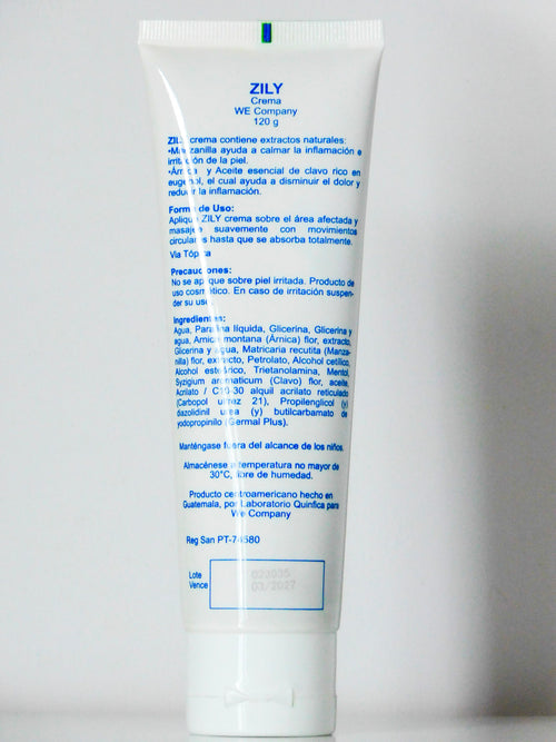 Crema Zily 120 Gramos